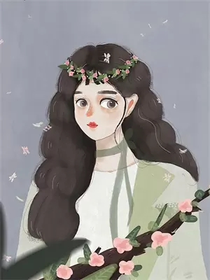 刺猬少女原型图片